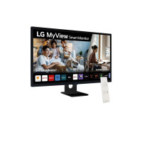 LG Smart Monitor 31.5" IPS Full HD 1080p HDR10 - WebOS 23