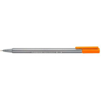 Staedtler Triplus Fineliner 334 Rotulador de Punta Fina - Trazo de 0.3mm - Tinta Base de Agua - Color Naranja