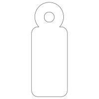 Apli Etiquetas Colgantes Blancas 11 x 29mm 1.000 U.