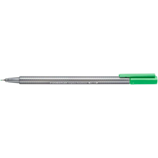 Staedtler Triplus Fineliner 334 Rotulador de Punta Fina - Trazo de 0.3mm - Tinta Base de Agua - Color Verde Palido