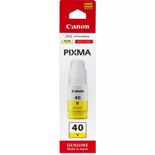 Canon GI40 Amarillo Botella de Tinta Original - GI40Y/3402C001