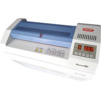 DHP Titanium 330 Plastificadora A3 4 Rodillos - Calentamiento en 3-4 Minutos - Para Fundas hasta 125 micras - Pantalla LCD - Color Blanco