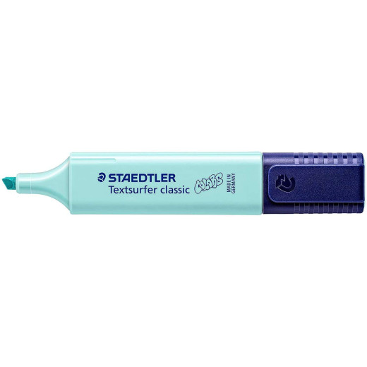 Staedtler Textsurfer Classic 364 Pastel Marcador Fluorescente - Punta Biselada - Trazo entre 1 - 5mm - Tinta con Base de Agua - Color Menta