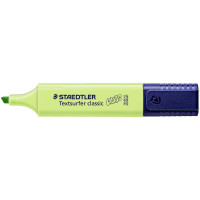Staedtler Textsurfer Classic 364 Pastel Marcador Fluorescente - Punta Biselada - Trazo entre 1 - 5mm - Tinta con Base de Agua - Color Verde Lima