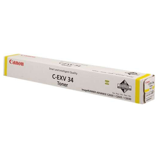 Canon CEXV34 Amarillo Cartucho de Toner Original - 3785B002