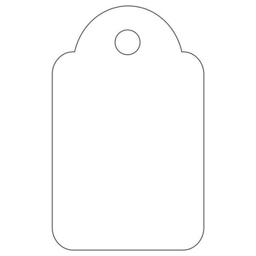 Apli Etiquetas Colgantes Blancas 18 x 29mm 1.000 U.