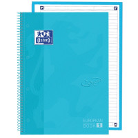 Oxford School Touch Europeanbook 1 Cuaderno A4+ 80 Hojas Microperforadas 1 Linea - Tapa Extradura - Color Azul