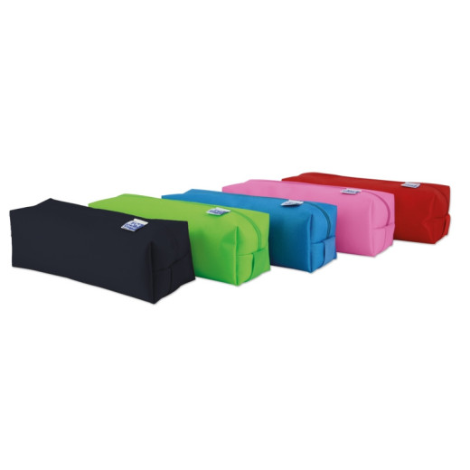 Oxford Kangoo Kids Estuche Cuadrado Grande - Poliester Resistente - Colores Surtidos