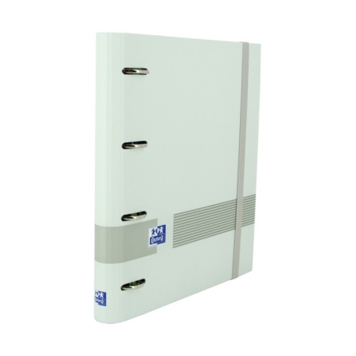 Oxford & You A4+ Europeanbinder - Tapa Extradura - Lomo 45mm - Anillas 4Dx35mm - Recambio 5x5 - Pizarra Write & Erase - Hoja de Pegatinas