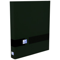 Oxford & You A4+ Carpeta de 4 Anillas D 40mm - Tamaño A4+ - Capacidad para 450 Hojas - Tapa Extradura - Lomo de 60mm - Color Negro