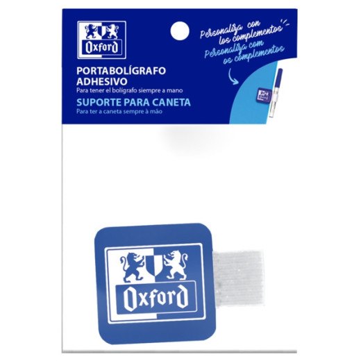 Oxford Portabolis Adhesivo para Carpeta o Cuaderno - Practico y Versatil - Adhesivo de Alta Calidad - Ideal para Organizar Documentos