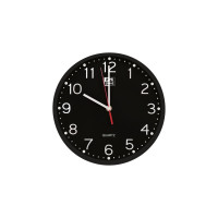 Oxford Reloj de Pared Silencioso para Escritorio Calm 25cm - Diseño Elegante y Minimalista - Funcionamiento Silencioso - Tamaño Compacto de 25cm - Color Negro