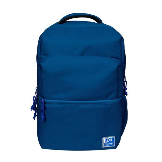 Oxford B-Ready Mochila Escolar - Tirantes Acolchados y Ajustables - Tamaño 42x30x15cm - Color Azul Marino