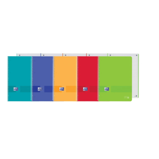 Oxford Live&Go Europeanbook 1 - Tapa de Plastico A4+ - 80 Hojas - Colores Surtidos