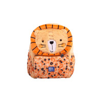 Oxford Kids Mochila Infantil 8.5L Tacto Suave Peluche Surtido Leo Leon - Diseño Adorable de Leon - Tacto Suave y Comodo - Capacidad de 8.5L - Ideal para Niños