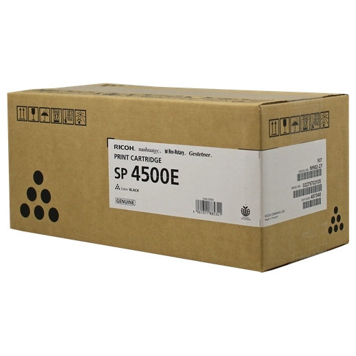 Ricoh Aficio SP3600/SP3610/SP4500/SP4510 Negro Cartucho de Toner Original - SP4500E/407340