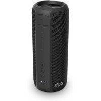 SPC Altavoz Bluetooth Portatil Sound Zenith - Potencia 24W - Autonomia 12 Horas - Proteccion IPX7 - True Wireless Stereo - Manos Libres - Diseño Tubo Portatil - Color Negro