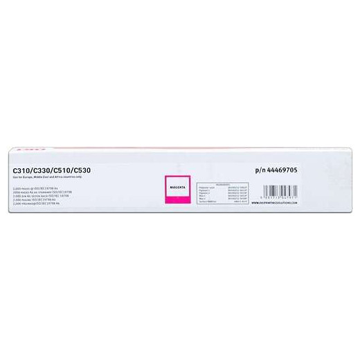 OKI C310/C510/MC351/MC361 Magenta Cartucho de Toner Original - 44469705