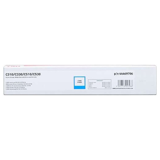 OKI C310/C510/MC351/MC361 Cyan Cartucho de Toner Original - 44469706