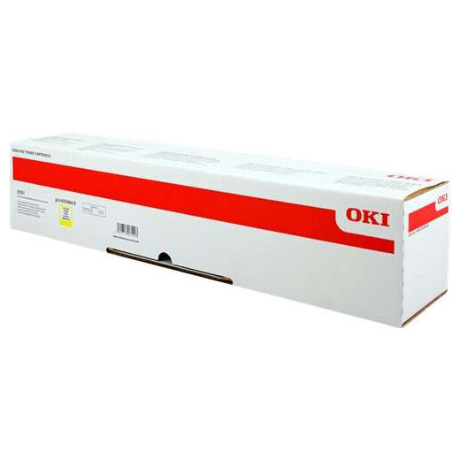 OKI C911/C931 Amarillo Cartucho de Toner Original - 45536413