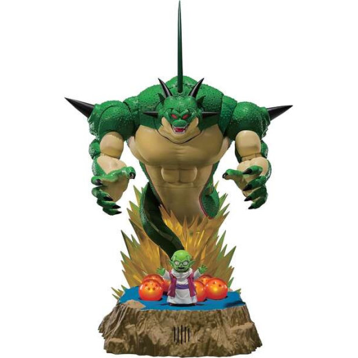 Tamashii Nations SH Figuarts Dragon Ball Z Set Luminoso Porunga y Dende - Manos Intercambiables - Lector NFC Integrado en el Soporte - Iluminacion y Sonidos
