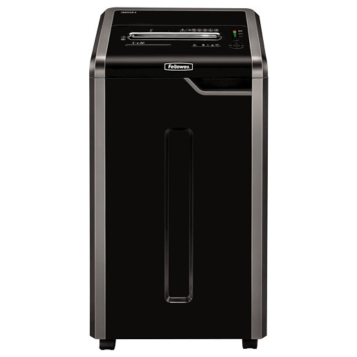 Fellowes 325Ci Destructora de Papel Manual Corte en Particulas P-4 - Destruye hasta 24 Hojas - Capacidad de la Papelera 83L