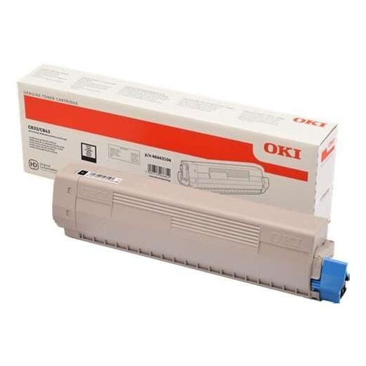 OKI C833/C843 Negro Cartucho de Toner Original - 46443104