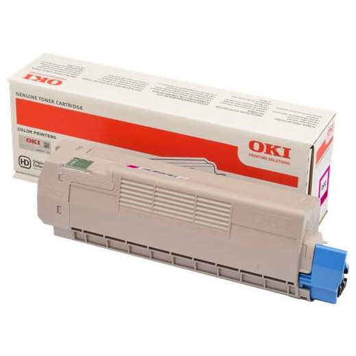 OKI C612 Magenta Cartucho de Toner Original - 46507506