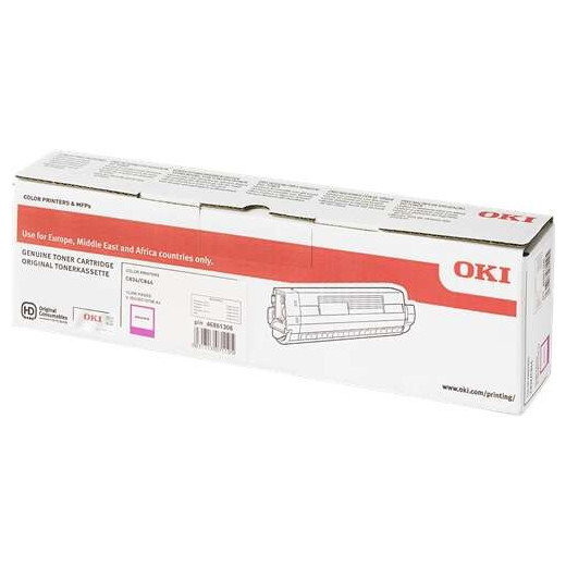 OKI C834/C844 Magenta Cartucho de Toner Original - 46861306