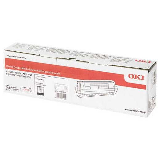 OKI C834/C844 Negro Cartucho de Toner Original - 46861308