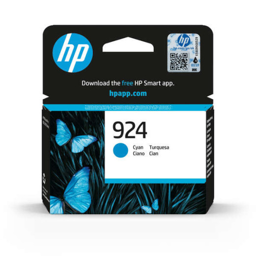 HP 924 Cyan Cartucho de Tinta Original - 4K0U3NE