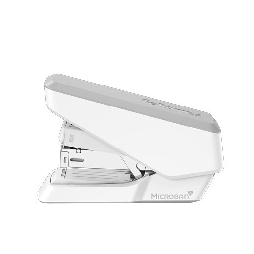 Fellowes Grapadora Sin Esfuerzo de Media Carga para Hasta 40 Hojas - Diseño Duradero y Libre de Atascos - Proteccion Antibacteriana Microban - Utilizable con Grapas 24/6 y 26/6