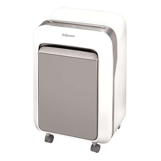 Fellowes LX211 Destructora de Papel Manual Microcorte - Destruye hasta 15 Hojas - 23L - Color Blanco