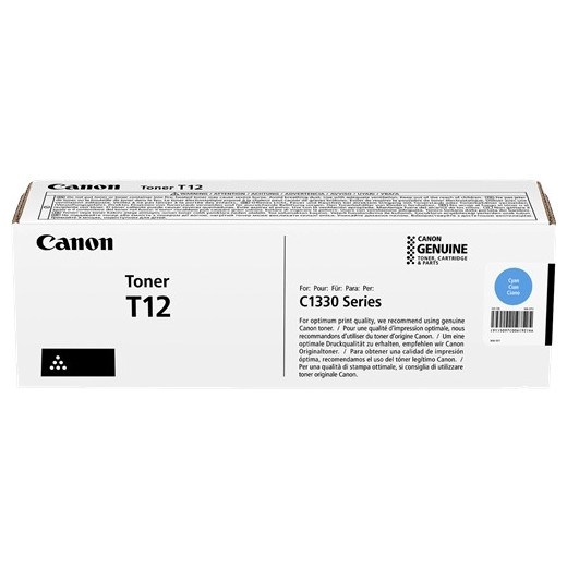 Canon T12 Cyan Cartucho de Toner Original - 5097C006