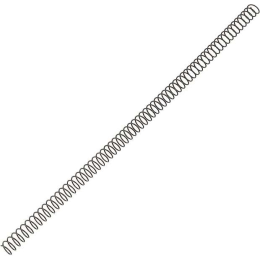 Fellowes Pack de 50 Espirales Metalicas  28mm - Hasta 240 Paginas - Color Negro