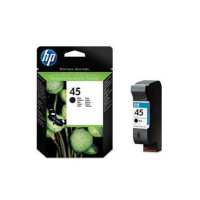 HP 45 Negro Cartucho de Tinta Original - 51645AE