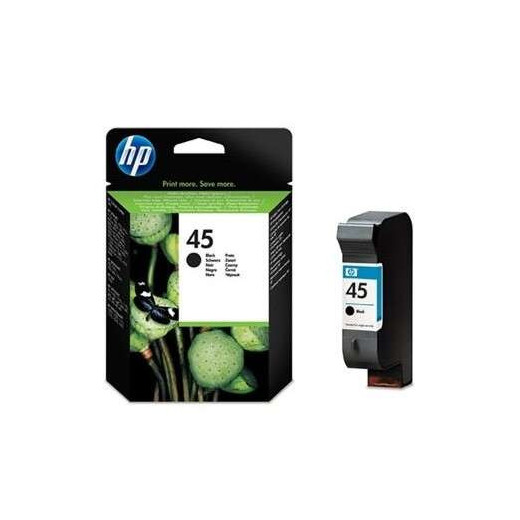 HP 45 Negro Cartucho de Tinta Original - 51645AE