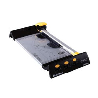 Fellowes Cizalla para Oficina - Longitud de Corte 320mm - Capacidad de Corte 10 Hojas - Mecanismo de Corte Seguro - Cabezal Bi-Direccional - Posicion de Bloqueo Del Cabezal - Departamento para Cuchillas de Repuesto