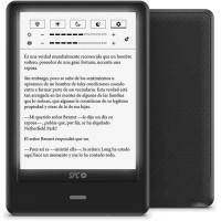 SPC Dickens Light Pro Ebook - Pantalla Tactil 6" Retroiluminada - Lectura Como en Papel sin Brillo - Diseño Fino y Ligero - Funda Protectora - Almacena hasta 20.000 Libros - Autonomia de un Mes - Color Negro