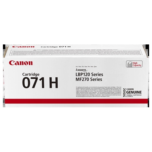 Canon 071H Negro Cartucho de Toner Original - 5646C002