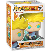 Funko Pop Animacion Dragon Ball Super Saiyan Trunks con Espada - Figura de Vinilo - Altura 9.5cm aprox.