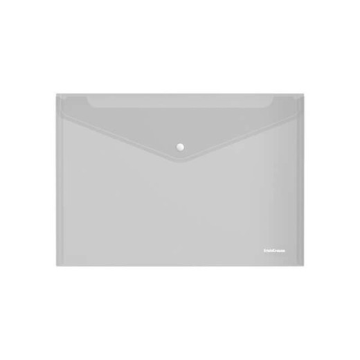 Erichkrause Fizzy Classic Sobre Portadocumentos ?4 - Fabricado en Plastico - Textura Rugosa - Transparente