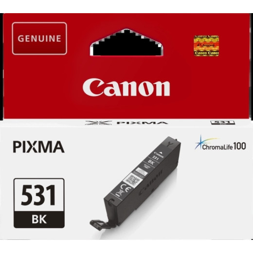 Canon CLI531 Negro Cartucho de Tinta Original - 6118C001/CLI531BK