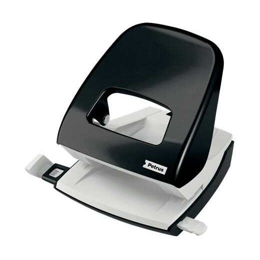 Petrus 62 Taladro Perforador 2 Orificios - Hasta 30 Hojas - Facil Vaciado - Formato A4
