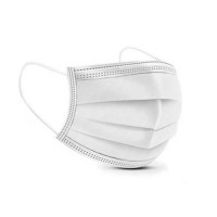 Pack 50 mascarillas higienicas desechables - bfe 95% - 3 capas - color blanco