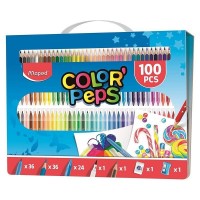 Kit de colorear maped color'peps 907003/ 100 unidades/ contenido surtido